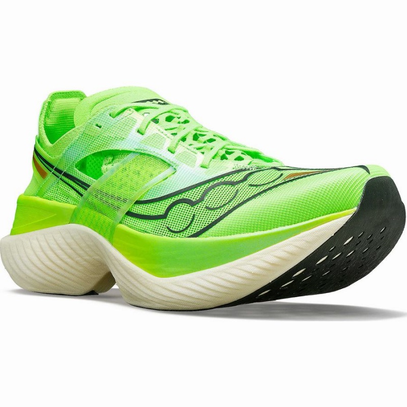 Saucony Endorphin Elite Løpesko Herre Grønn | S85610-H31