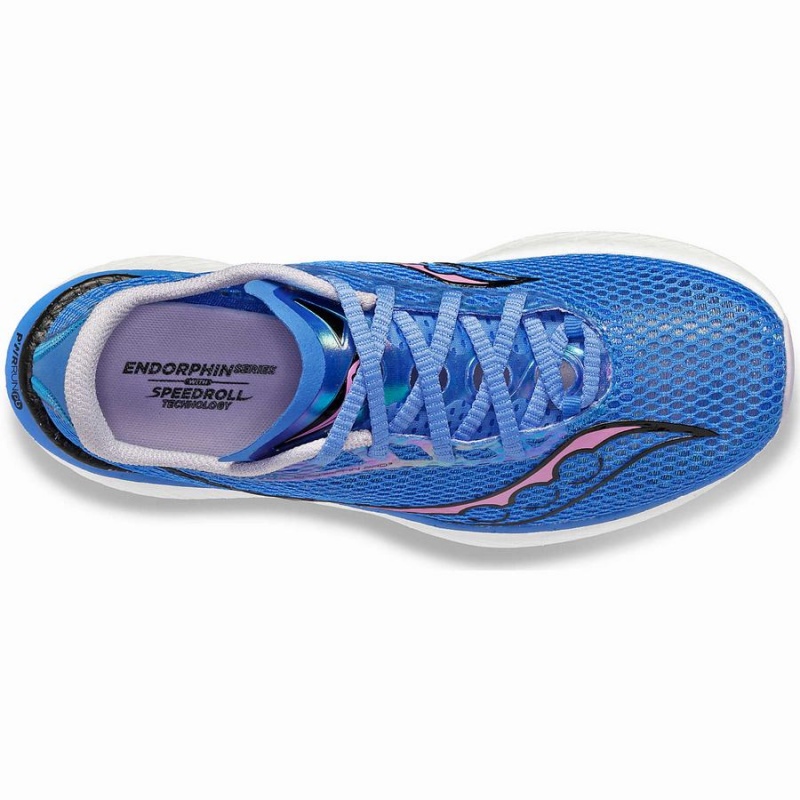 Saucony Endorphin Pro 3 Løpesko Dame Blå | S90247-P08