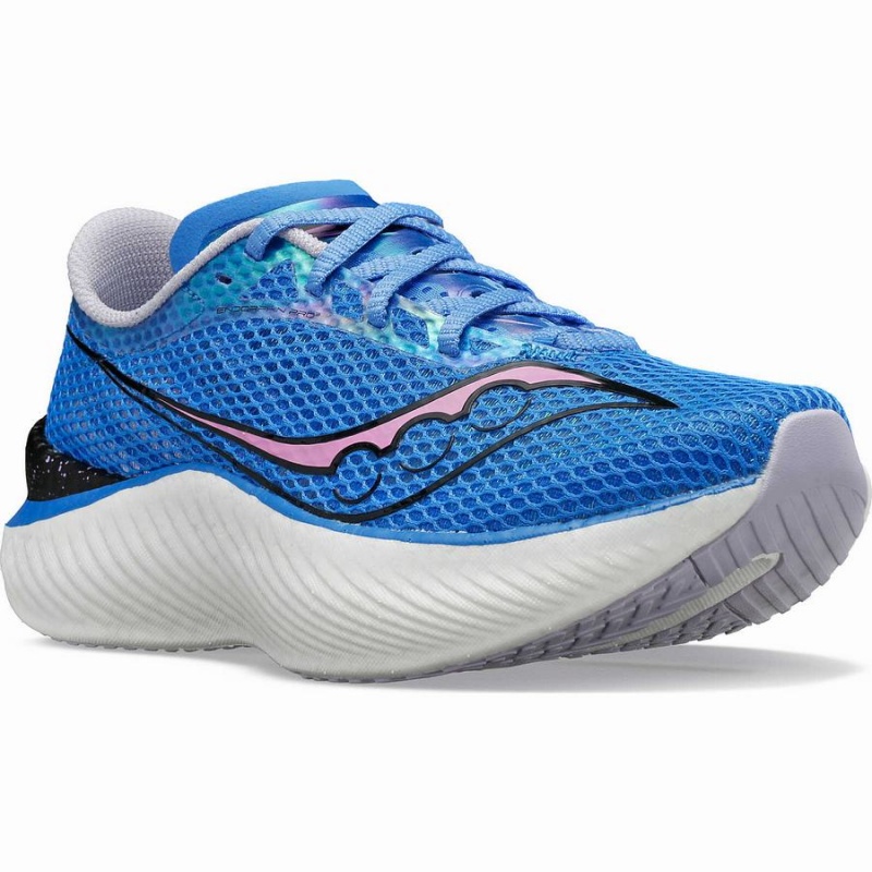 Saucony Endorphin Pro 3 Løpesko Dame Blå | S90247-P08