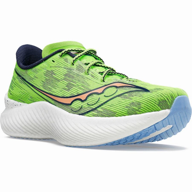 Saucony Endorphin Pro 3 Løpesko Dame Grønn | S15938-R53