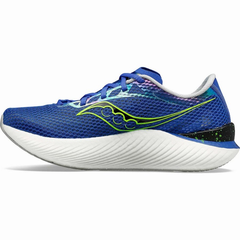 Saucony Endorphin Pro 3 Løpesko Herre Blå Grønn | S79612-T78