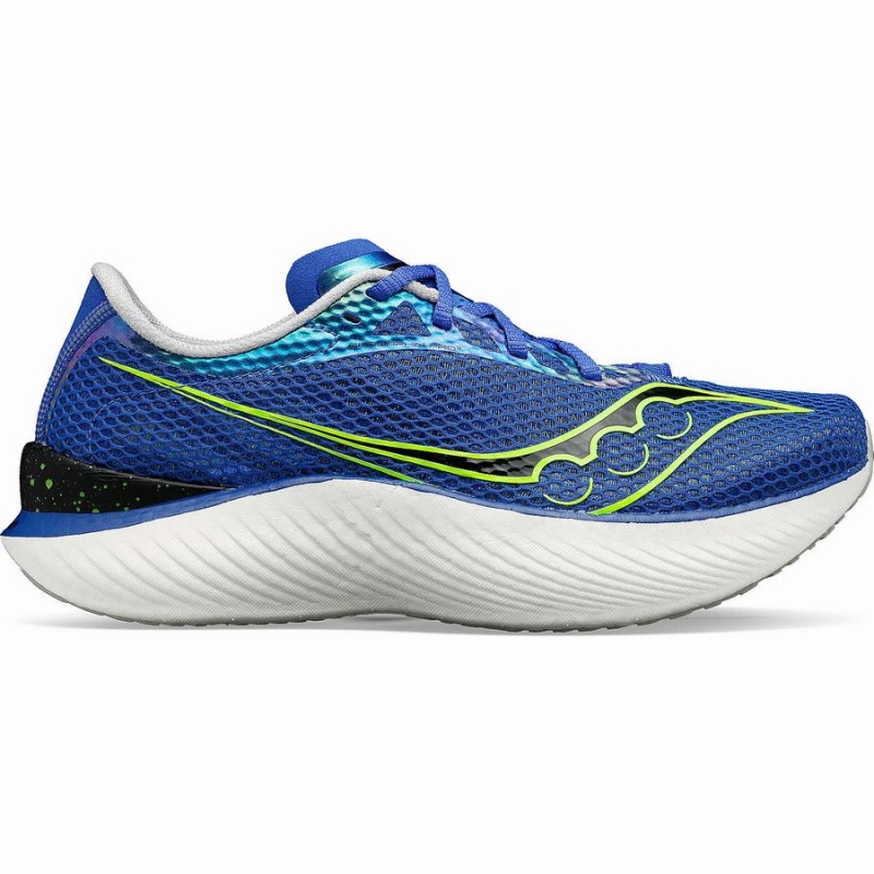 Saucony Endorphin Pro 3 Løpesko Herre Blå Grønn | S79612-T78