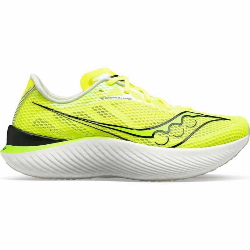 Saucony Endorphin Pro 3 Løpesko Herre Gul | S71354-G83