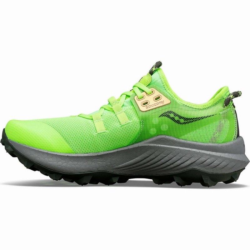 Saucony Endorphin Rift Løpesko Herre Slime / Umbra | S62780-S38