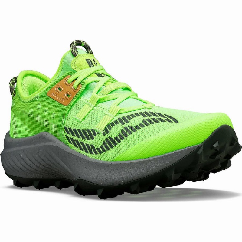 Saucony Endorphin Rift Løpesko Herre Slime / Umbra | S62780-S38