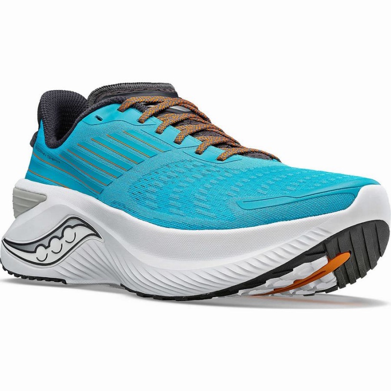 Saucony Endorphin Shift 3 Løpesko Herre Blå Svarte | S18450-T49