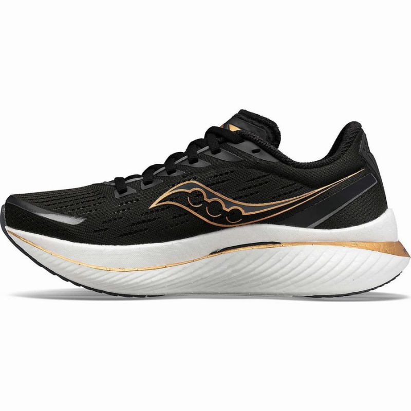 Saucony Endorphin Speed 3 Brede Løpesko Dame Svarte | S91406-W26