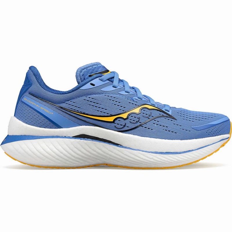 Saucony Endorphin Speed 3 Løpesko Dame Blå Gull | S12578-Y15