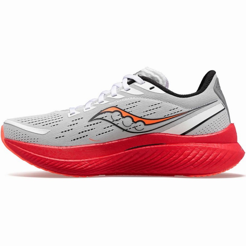 Saucony Endorphin Speed 3 Løpesko Dame Hvite Svarte Rød | S24386-E46