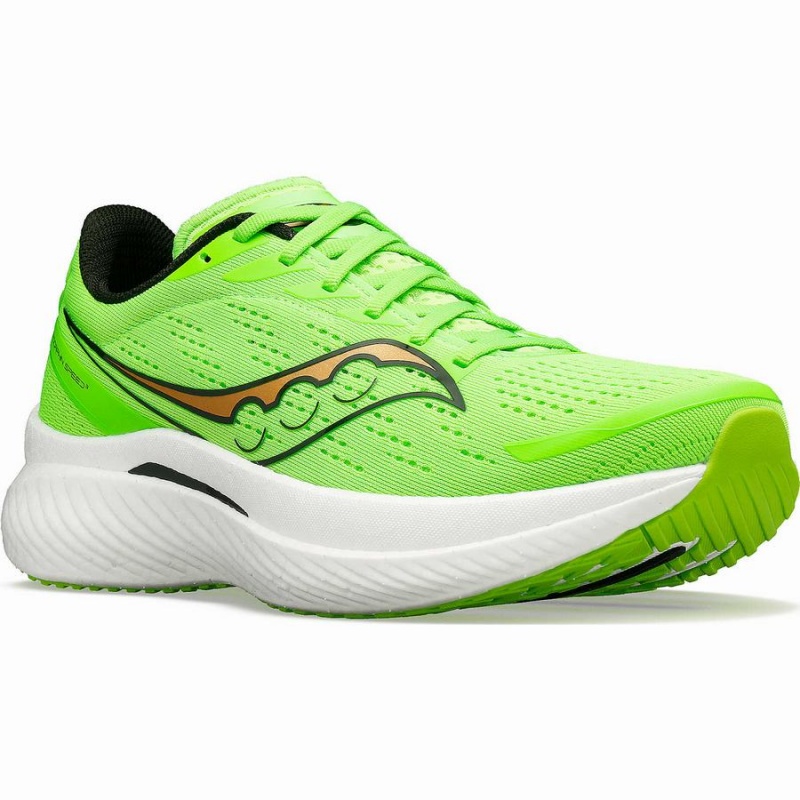 Saucony Endorphin Speed 3 Løpesko Herre Grønn Gull | S79315-W28