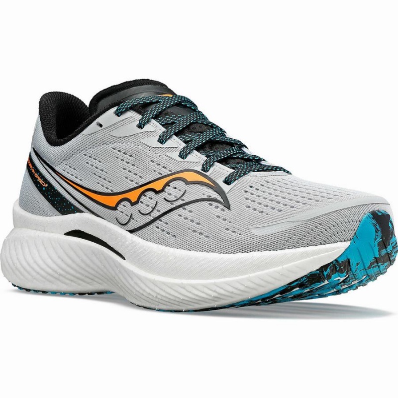 Saucony Endorphin Speed 3 Løpesko Herre Grå | S57693-P50