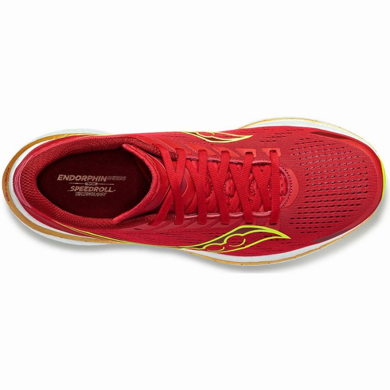 Saucony Endorphin Speed 3 Løpesko Herre Rød | S56074-E07