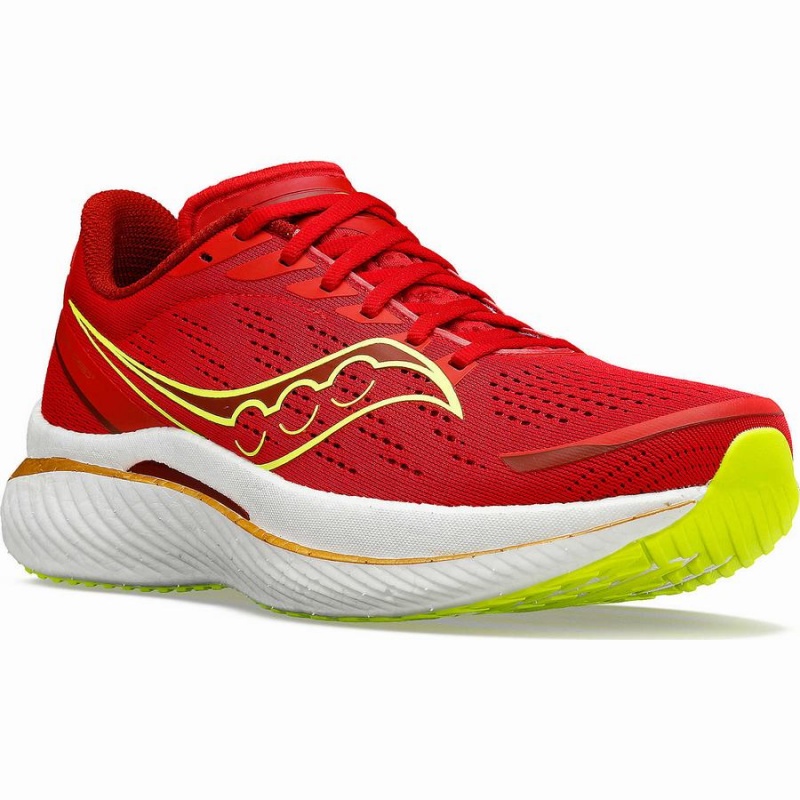 Saucony Endorphin Speed 3 Løpesko Herre Rød | S56074-E07