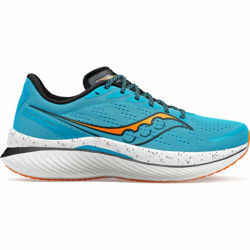 Saucony Endorphin Speed 3 Løpesko Herre Svarte | S25781-Z83