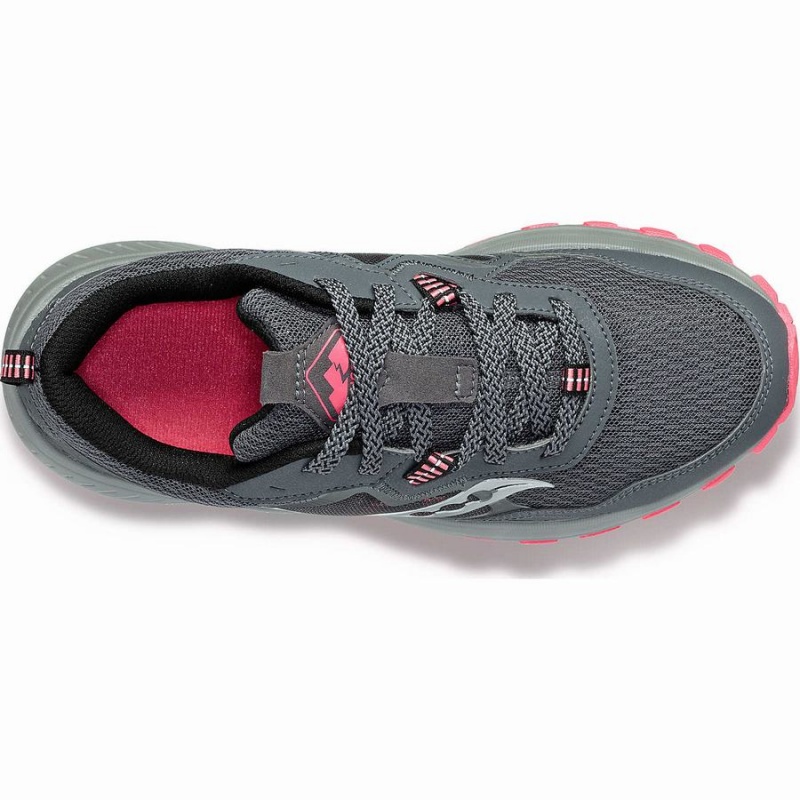 Saucony Excursion TR16 Brede Trail Løpesko Dame Grå Korall | S29485-E49