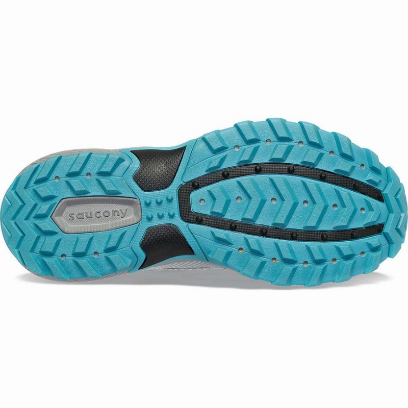 Saucony Excursion TR16 Brede Trail Løpesko Dame Grå Blå | S58342-R40