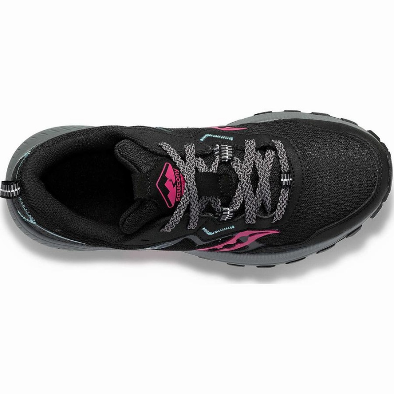 Saucony Excursion TR16 Brede Trail Løpesko Dame Svarte Fuchsia | S37218-Y36