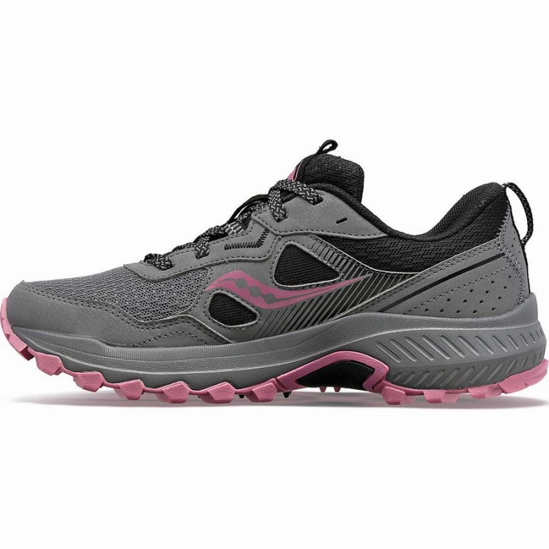 Saucony Excursion TR16 Trail Løpesko Dame Grå Rosa | S93816-M07