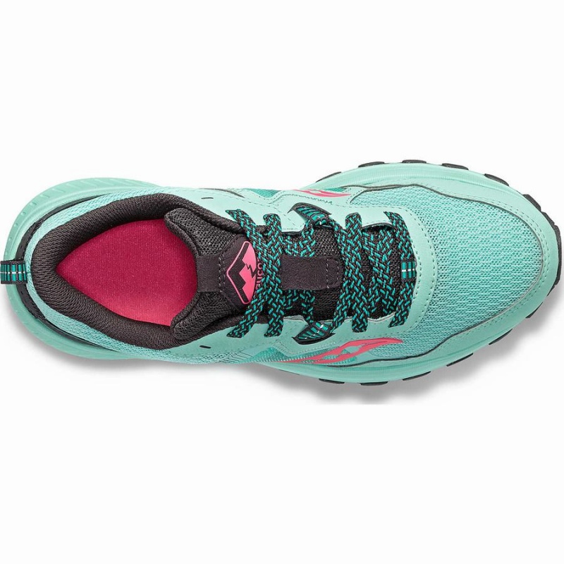 Saucony Excursion TR16 Trail Løpesko Dame Turkis Rosa | S91276-D50