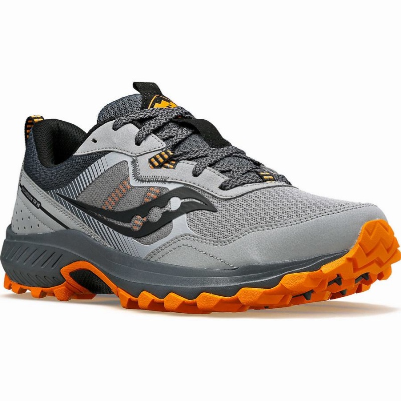 Saucony Excursion TR16 Trail Løpesko Herre Grå Oransje | S75319-P81