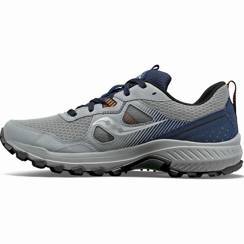 Saucony Excursion TR16 Trail Løpesko Herre Grå Marineblå | S93502-C62