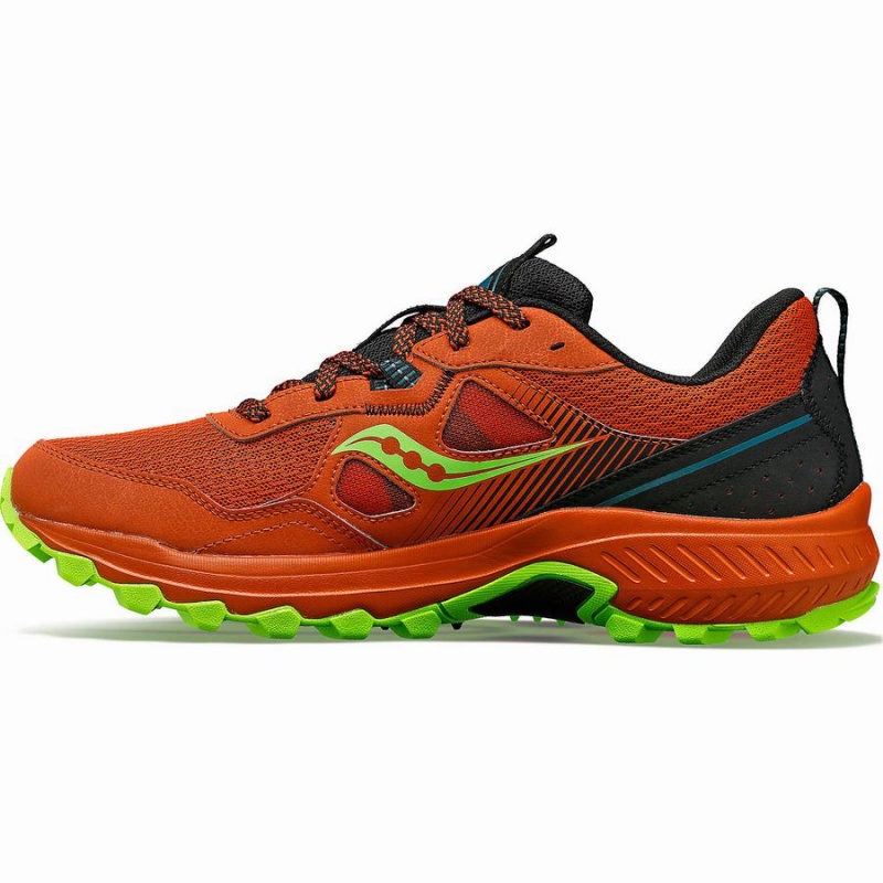 Saucony Excursion TR16 Trail Løpesko Herre Oransje Grønn | S28341-B43