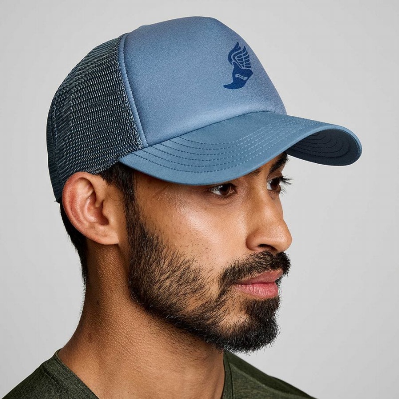 Saucony Foamie Trucker Hatt Dame Blå | S49156-C40