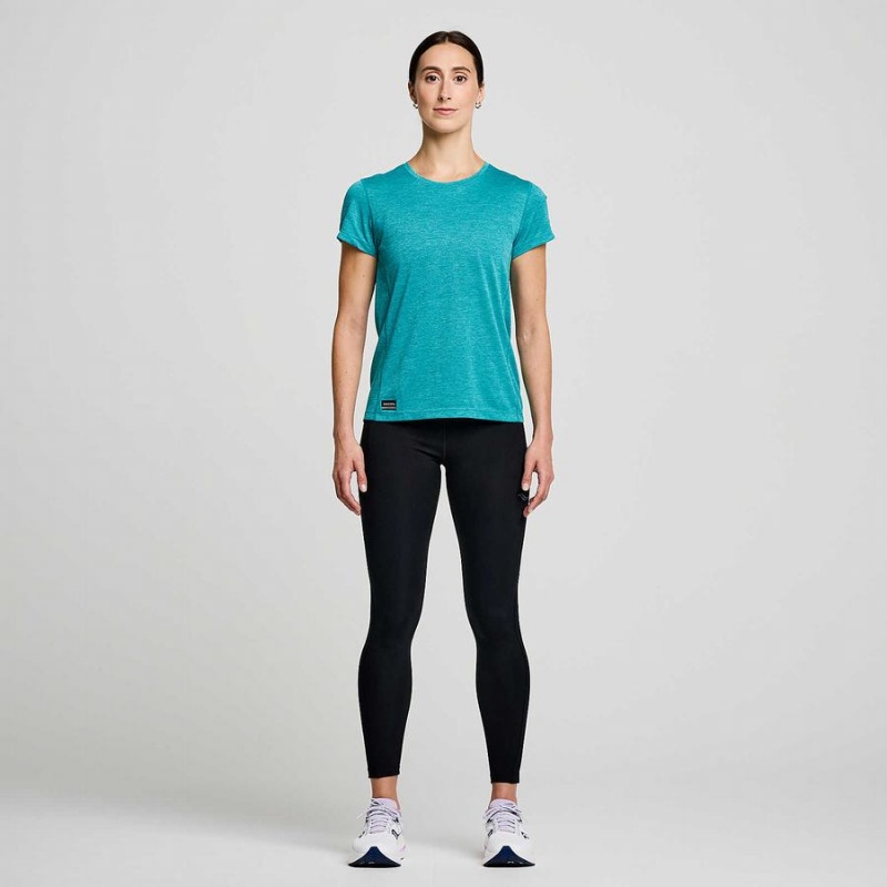 Saucony Fortify 7/8 Tights Dame Svarte | S34627-L32