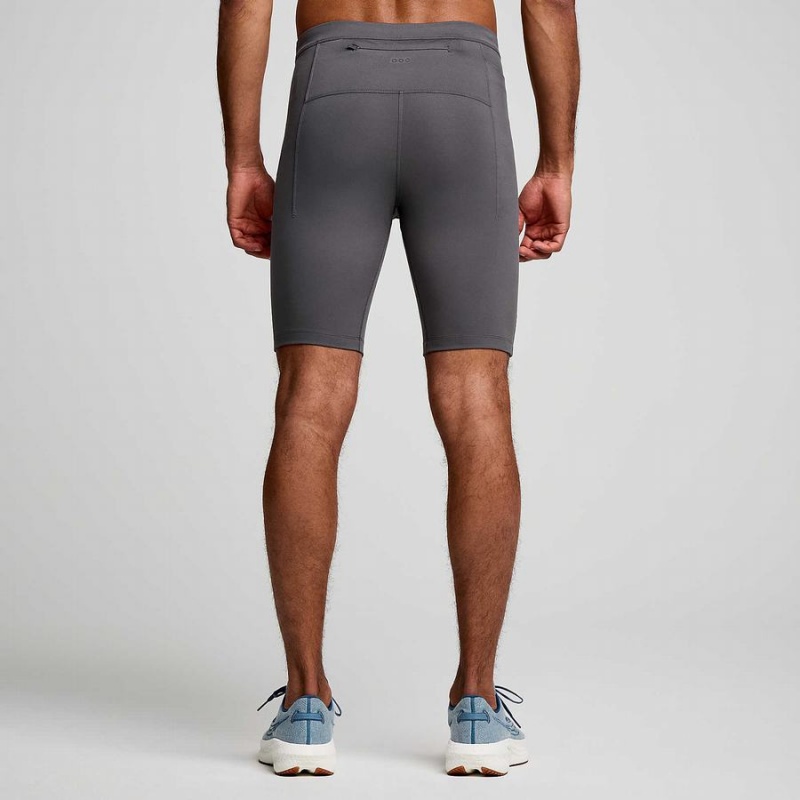 Saucony Fortify Forede Half Tights Herre Grå | S12657-G48