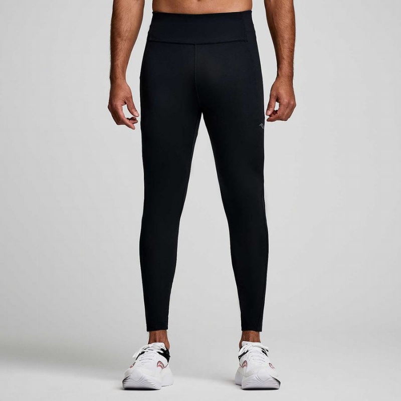 Saucony Fortify Tights Herre Svarte | S76801-P87