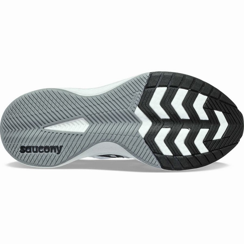 Saucony Freedom Crossport Fjellsko Dame Hvite Svarte | S51093-M15