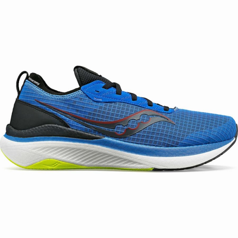 Saucony Freedom Crossport Løpesko Herre Blå Svarte | S36094-C23