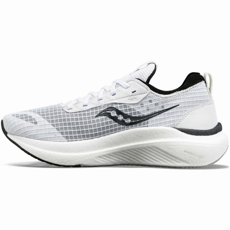 Saucony Freedom Crossport Løpesko Herre Hvite Svarte | S73452-U14