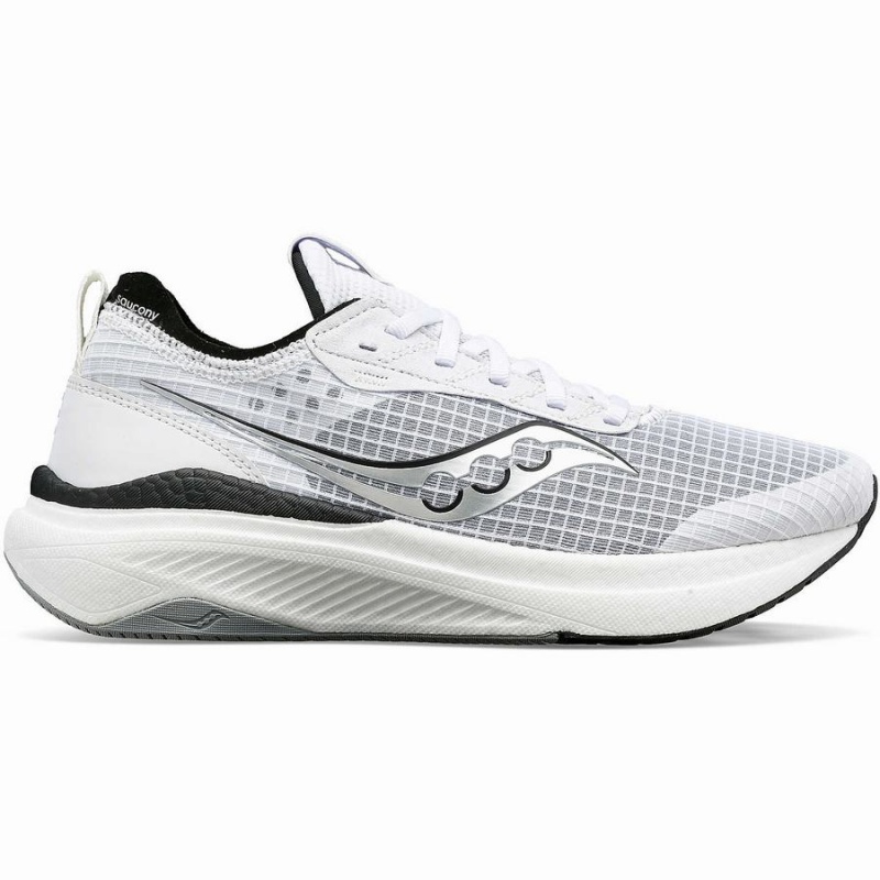 Saucony Freedom Crossport Løpesko Herre Hvite Svarte | S73452-U14