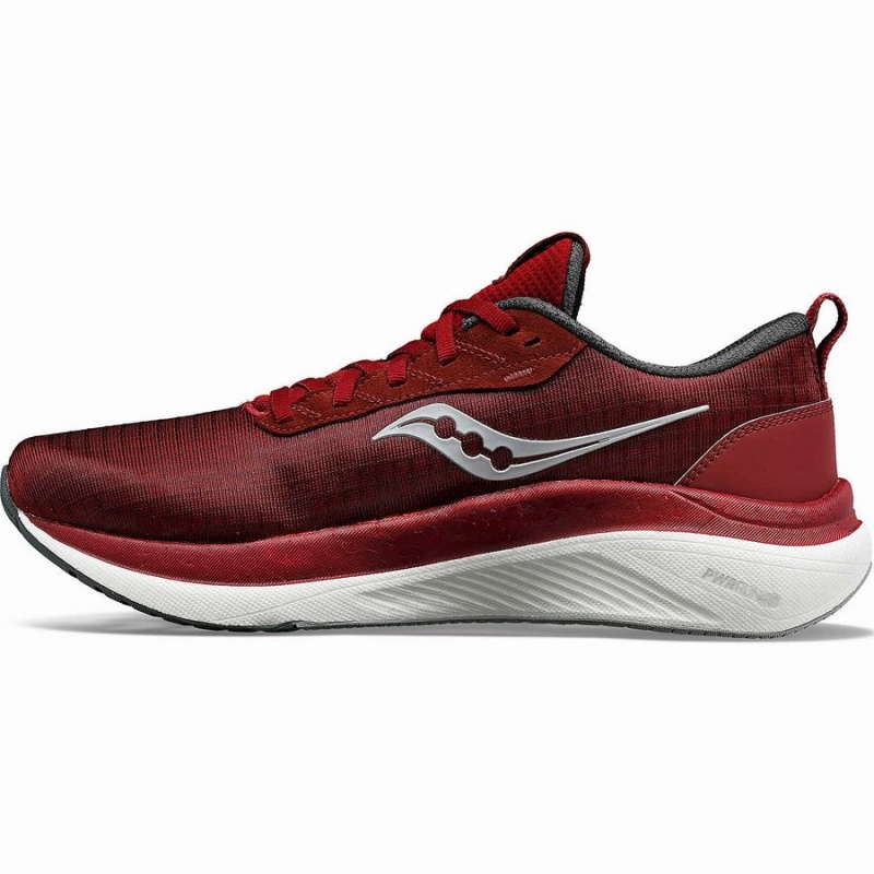 Saucony Freedom Crossport Løpesko Herre Rød Grå | S41025-P14