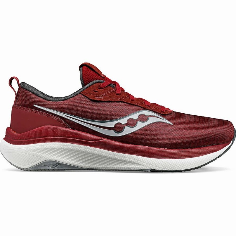 Saucony Freedom Crossport Løpesko Herre Rød Grå | S41025-P14