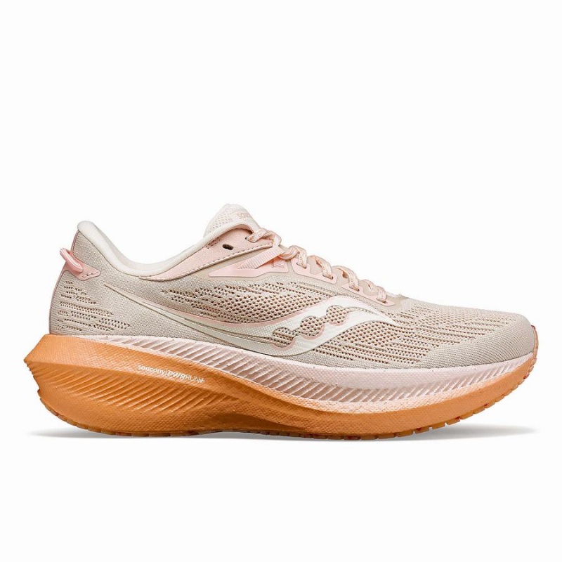 Saucony Galentine's Day Triumph 21 Løpesko Dame Rosa | S82435-Q41