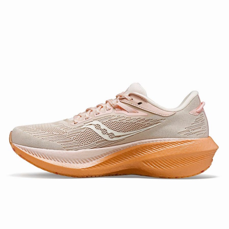 Saucony Galentine's Day Triumph 21 Løpesko Dame Rosa | S82435-Q41