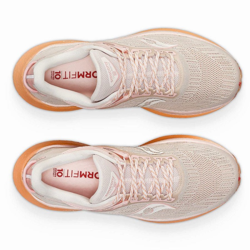 Saucony Galentine's Day Triumph 21 Løpesko Dame Rosa | S82435-Q41