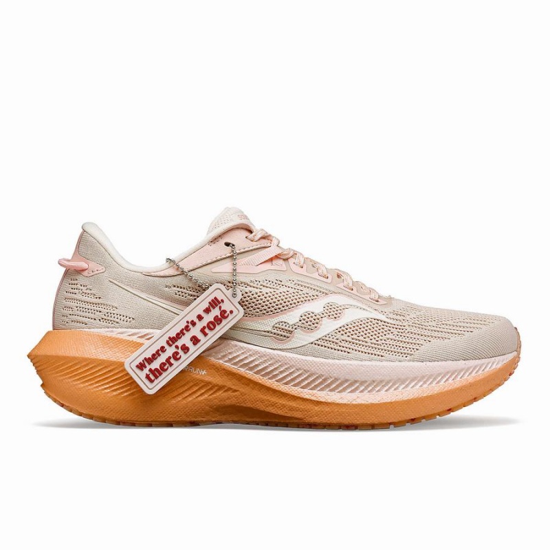 Saucony Galentine\'s Day Triumph 21 Løpesko Dame Rosa | S82435-Q41