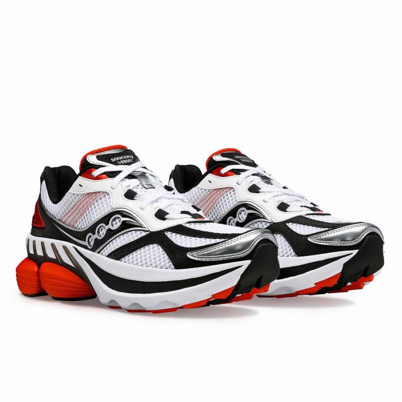 Saucony Grid NXT Joggesko Dame Hvite Rød | S56831-F29