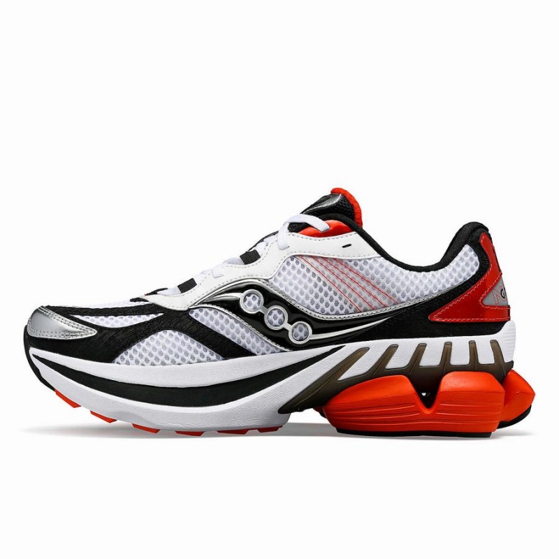 Saucony Grid NXT Joggesko Herre Hvite Rød | S37204-G85