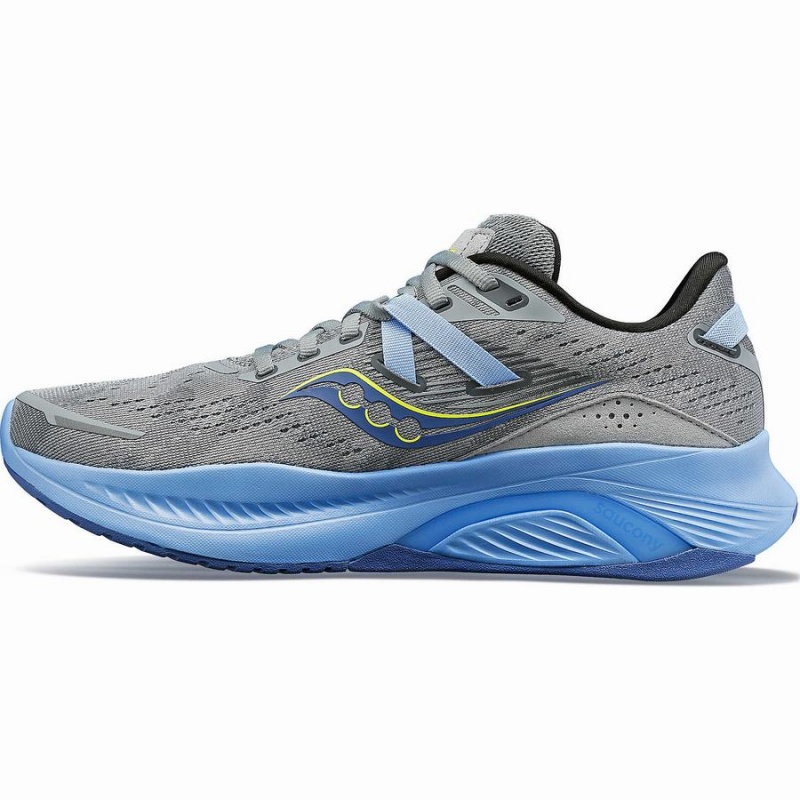 Saucony Guide 16 Brede Løpesko Dame Grå Blå | S79632-S30