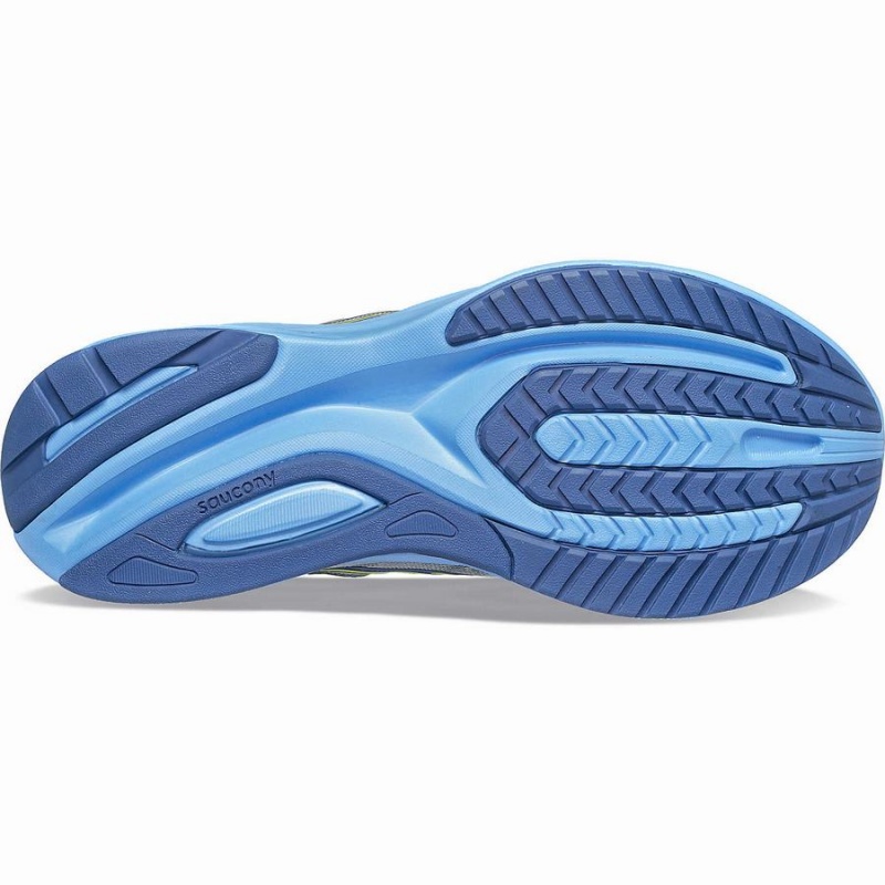 Saucony Guide 16 Brede Løpesko Dame Grå Blå | S79632-S30