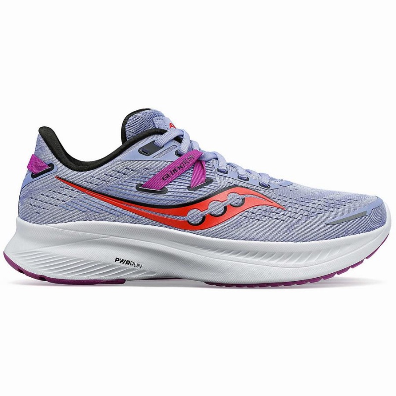 Saucony Guide 16 Brede Løpesko Dame Lilla | S17092-F19