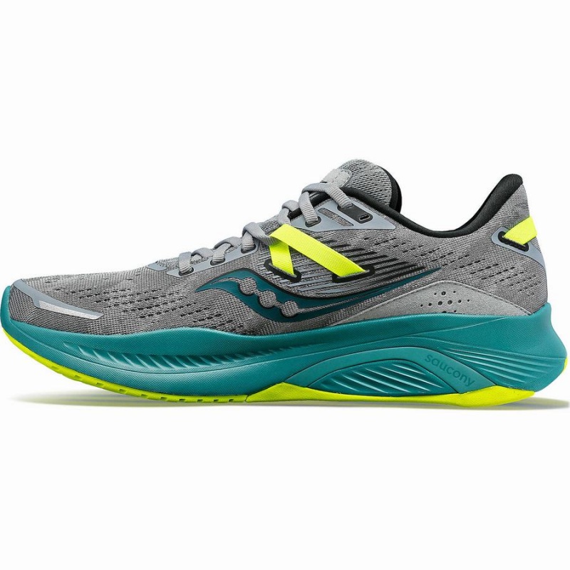 Saucony Guide 16 Brede Løpesko Herre Grå Grønn | S58603-D50