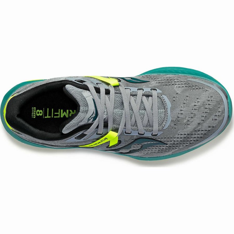 Saucony Guide 16 Brede Løpesko Herre Grå Grønn | S58603-D50