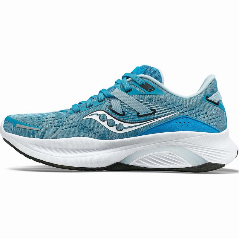 Saucony Guide 16 Løpesko Dame Turkis Hvite | S61738-Q62