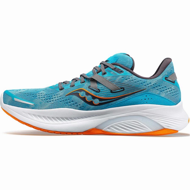 Saucony Guide 16 Løpesko Herre Blå | S53974-Q17