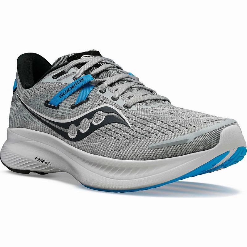 Saucony Guide 16 Løpesko Herre Grå Blå | S29160-J16